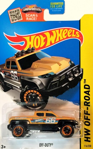 hot wheels off duty