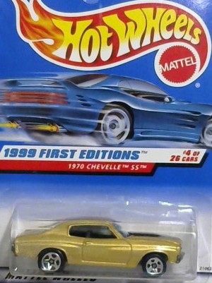 hot wheels 1999 first editions 1970 chevelle ss