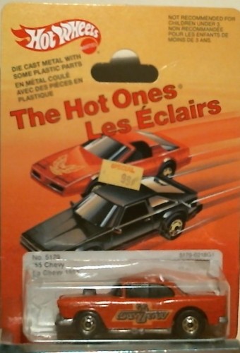 hot wheels 55 chevy 1982