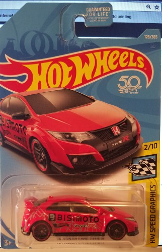 hot wheels civic type r bisimoto