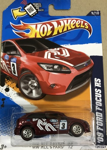hot wheels 09 ford focus rs