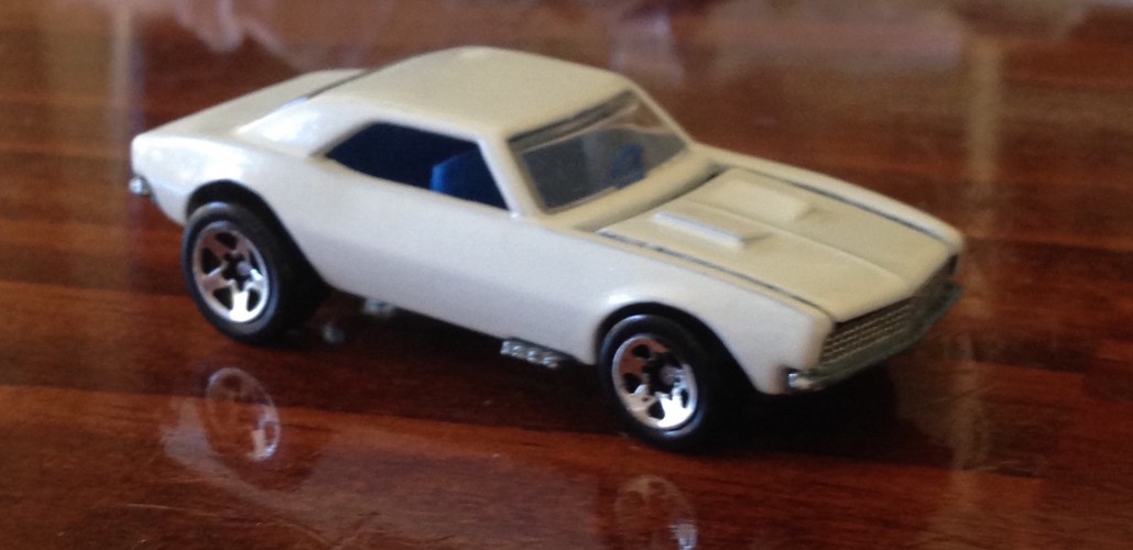 hot wheels white camaro
