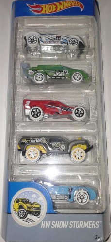 hot wheels snow stormers 5 pack