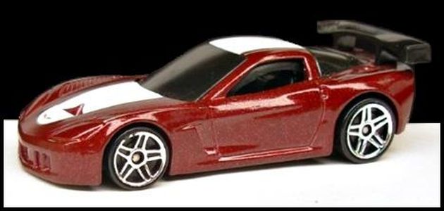 hot wheels corvette c6r