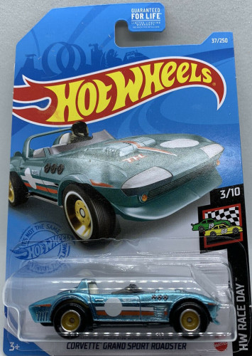 hot wheels corvette grand sport roadster super treasure hunt