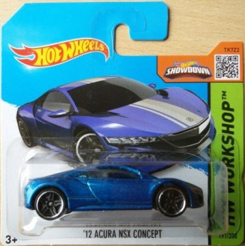 hot wheels acura nsx concept