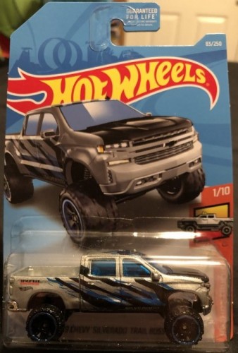 hot wheels silverado 2019