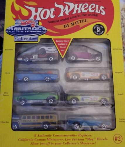 8 Car Collection #2 - Collect Hot Wheels