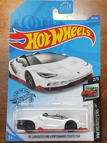 16 Lamborghini Centenario Roadster Collect Hot Wheels