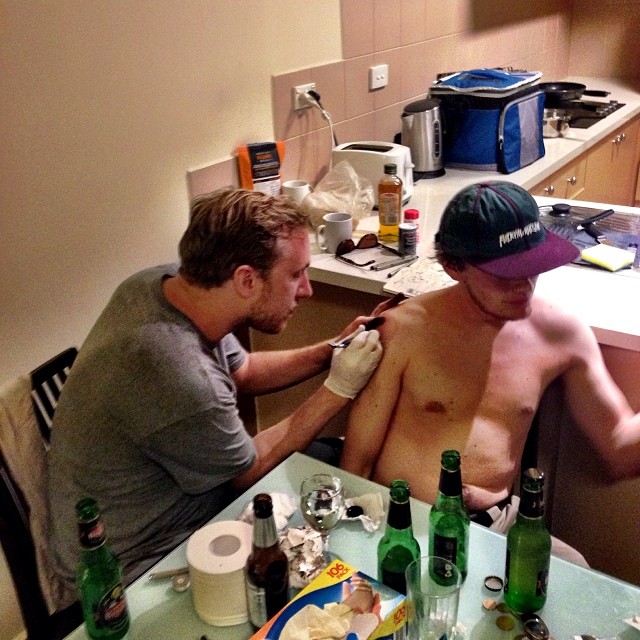 Pick & stoke with @kevterp #au