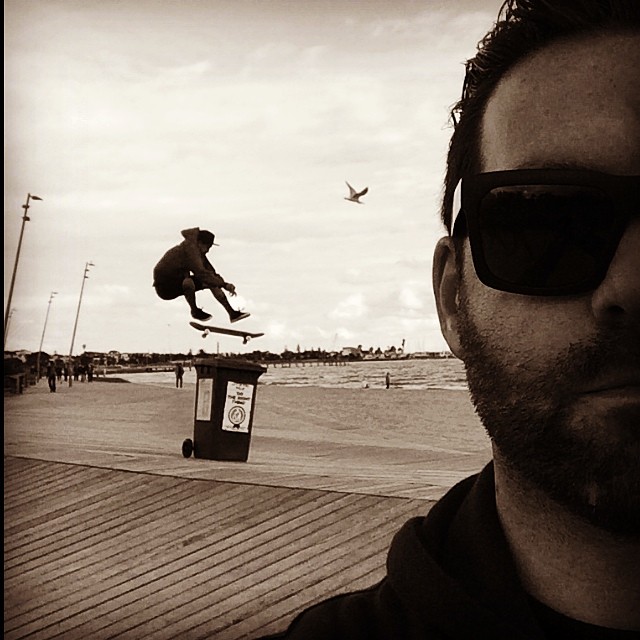 Mr showoff.. "Chaz", photo bom