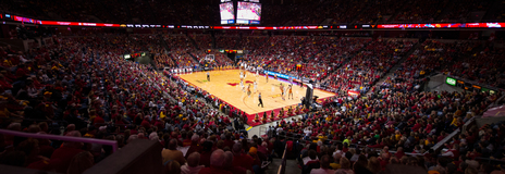 Northern Arizona Lumberjacks at Iowa State Cyclones Mens Basketball