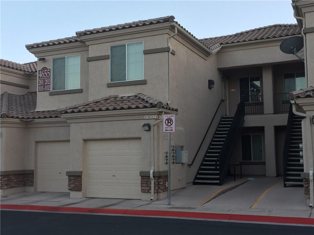 Come see this condo located in the desirable Master Planned community of Aliante. This well taken care of unit is conveniently located on the first floor! Enjoy all the amenities the complex has to offer; pool, spa, community park, and playground.