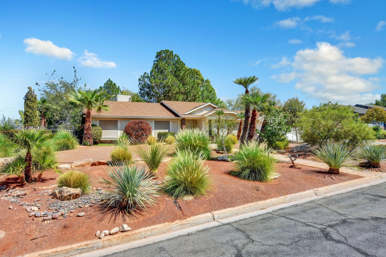 27856 Outstanding ranch style one story approx. 1/2 acre culdesac lot with views of the city and majestic mountain range. Vaulted ceilings in great room, neutral colors through out. Three sliding glass doors to back yard. Sparkling pool and spa, lg covered rv parking, with rv gate on side of home. Nice floor plan, indoor laundry room, relaxing back yard with nice landscaping.fire place in great room . Professional photos soon! Hurry won't last!