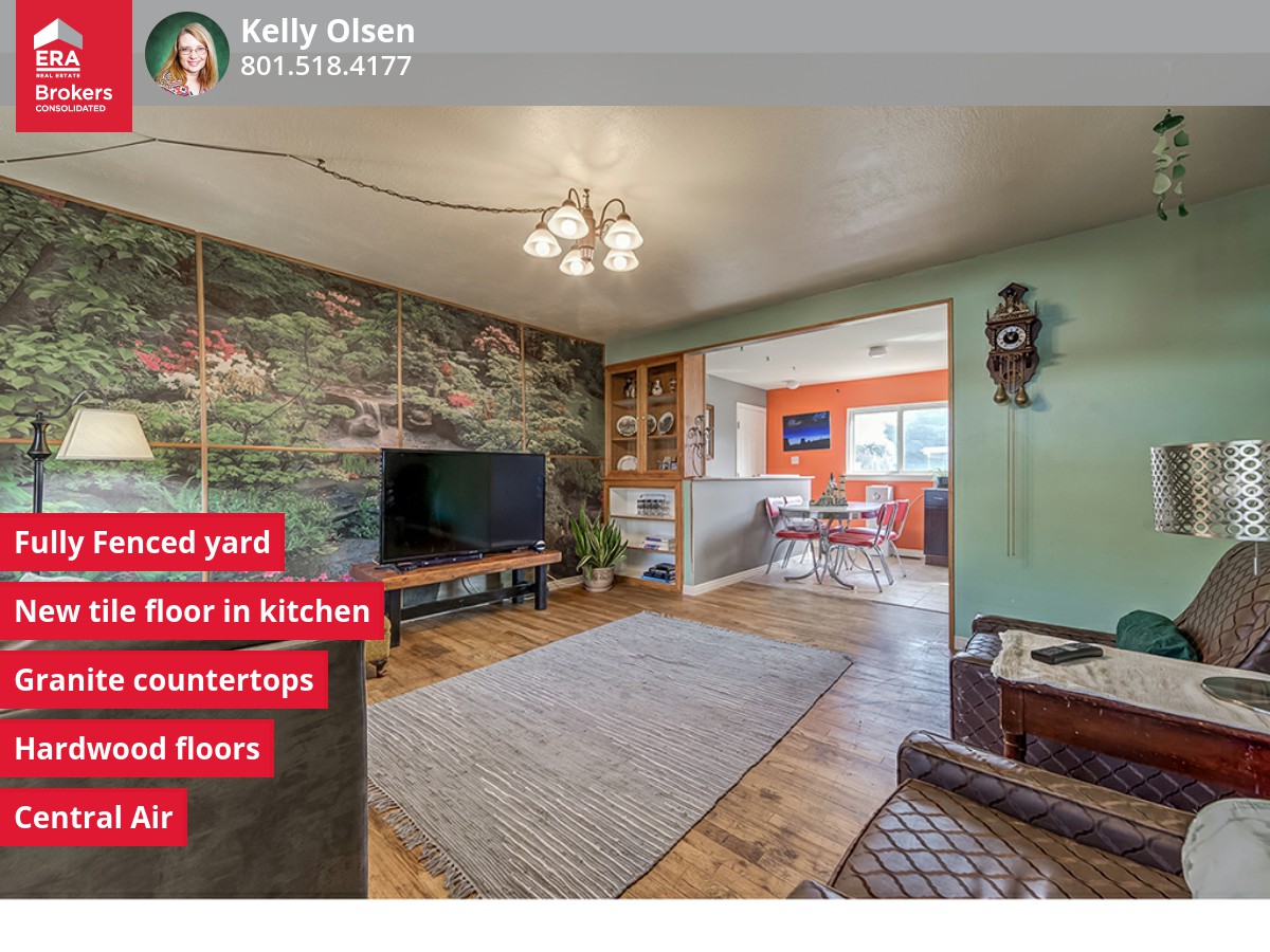 Don't judge this book by its cover! This mid century rambler has a recently updated kitchen with new tile floors, granite countertops and hardwood flooring throughout the remainder of the main floor. A full size basement means it has room to grow. Storage is a premium with new kitchen cabinets, a large linen closet near the bathroom and bedrooms and a shed in back. All this is found on this .17 acre corner lot.