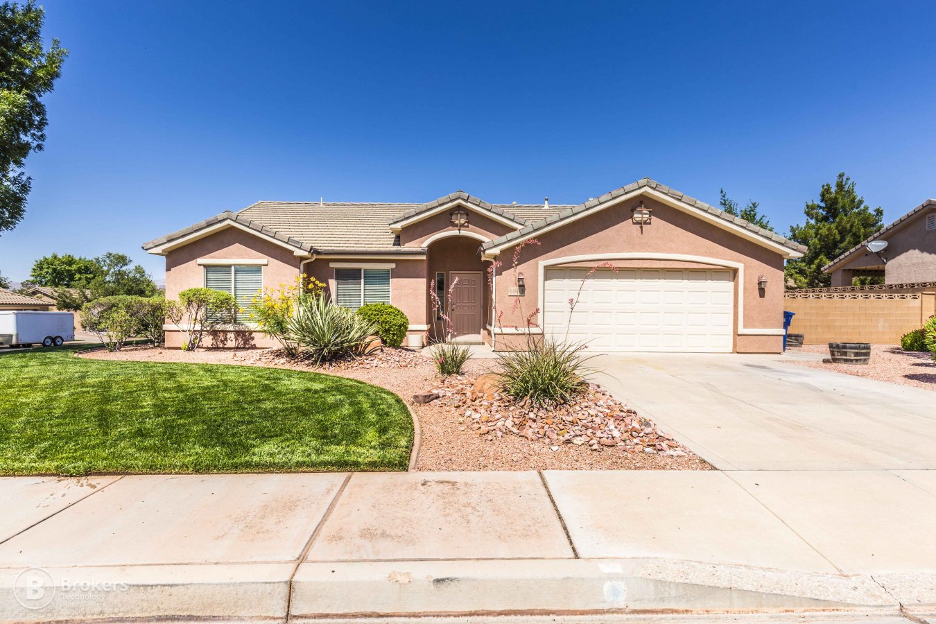 19196 Better than new! Completely renovated with granite counters, new flooring, new paint, new blinds. Nice open floor plan, split master bedroom plan. Completely landscaped and fenced in back. New AC unit installed in 2015.