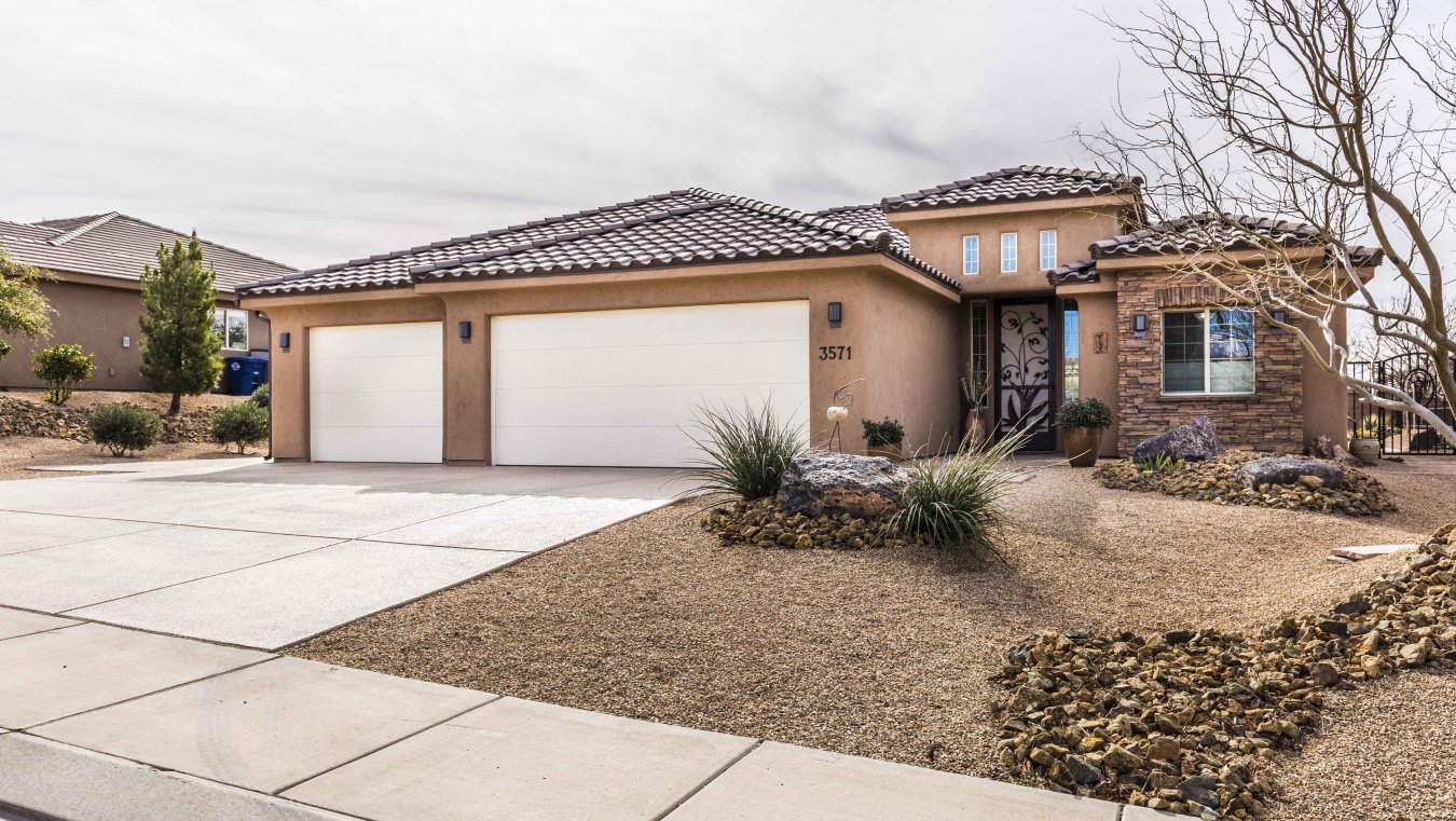 24449 All of the bells and whistles included. This home has nearly every upgrade imaginable both inside and out. All appliances are included in the sale. Fully fenced and landscaped backyard with fire pit, covered patio, and the best custom made raised garden beds with separate irrigation, wind wall, and covers for protection. Inside you have the extra thick carpet padding in bedrooms and living room, tile throughout the rest of the home, under cabinet lighting in kitchen, meticulously remodeled bathrooms, ceiling fans in every room, upgraded heating and cooling system, and so much more. Call for a full list of all of the upgrades because there are so many.