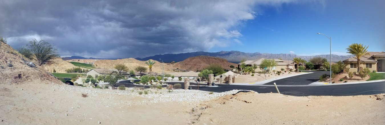 Large Double Lot in Falcon Crest This was 2 lots made into 1 big lot. Lot sits at the top of the hill with great views of the mountains and golf course. You will only have 1 house around you. You can have any builder. Falcon Crest is a gated and established neighborhood with just a few lots left.