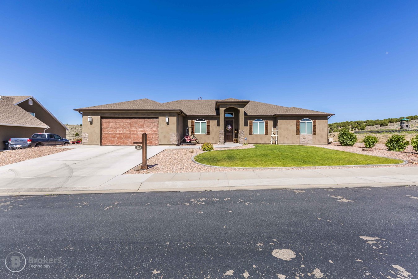 26680 Charming traditional home in Enterprise, Utah. Seconds away from ATV trails and open spaces. The half acre lot give room for gardens and anything you can imagine.