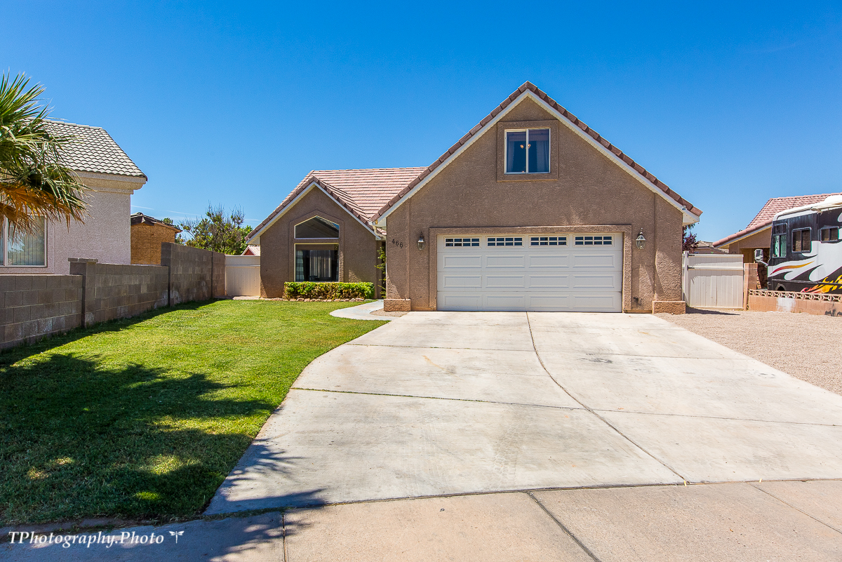 Priced Reduced! You MUST SEE this Unique 2215 sq ft 3 Bedroom 2 Bath home in a Subdivision that has No HOA. The Kitchen is centrally located which gives you access to the Study, Dining Room, and Living Room with Sliding Barn doors separating the Dining and Study. You won't be let down when you see the size of the Master Bedroom and Walk-in Closet. The Bonus Room gives you the freedom to create a Craft or Hobby Room, Media Room, Focus on Fitness Room, Kids Room, Teen Retreat, the uses are endless. Beautiful Plank tiles run throughout the house and there are Vaulted Ceilings and Ceiling fans in most rooms. It's already wired for an alarm or intercom system if you'd like. It's a Dry Heat in the desert, so the owners took the liberty of installing a Humidity Control System which adds moisture to the air on dry days if needed, plus having this system provides several health benefits. The 624 sq ft 2 Car Garage is any man or woman's dream with lots of room to work on whatever project you have. The Driveway is longer than most and there's 12 ft x 33 ft additional parking on the side for an RV or Boat or any toys you have. The Large side and backyard are ready for your imagination, there's even room for a pool! Contact me Karen Fielding today for a private showing at 702-378-9964