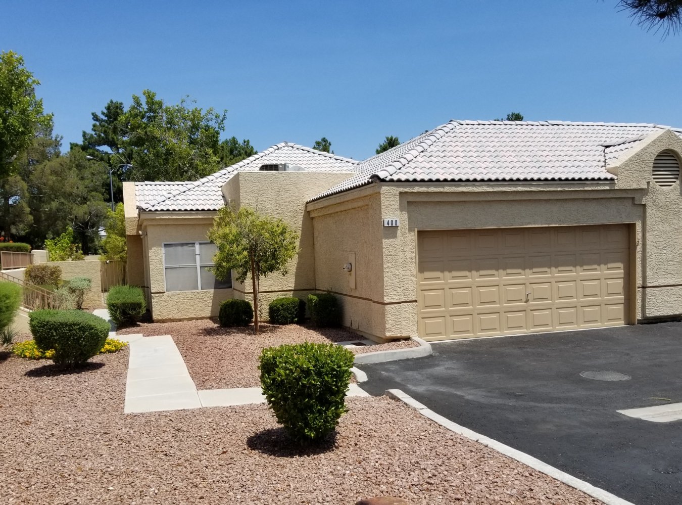 Guard gated, age restricted home in a very well kept community. Has community pool, spa, clubhouse, and park-like grounds. Home has 2 bed 2 bath, 2 car garage, fireplace, & shutters through out. This home is 1494 sqft of heaven! Patio off both master and family room. Come check this home out today!