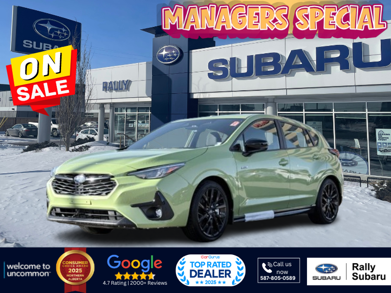 2026 Subaru Impreza RS AWD