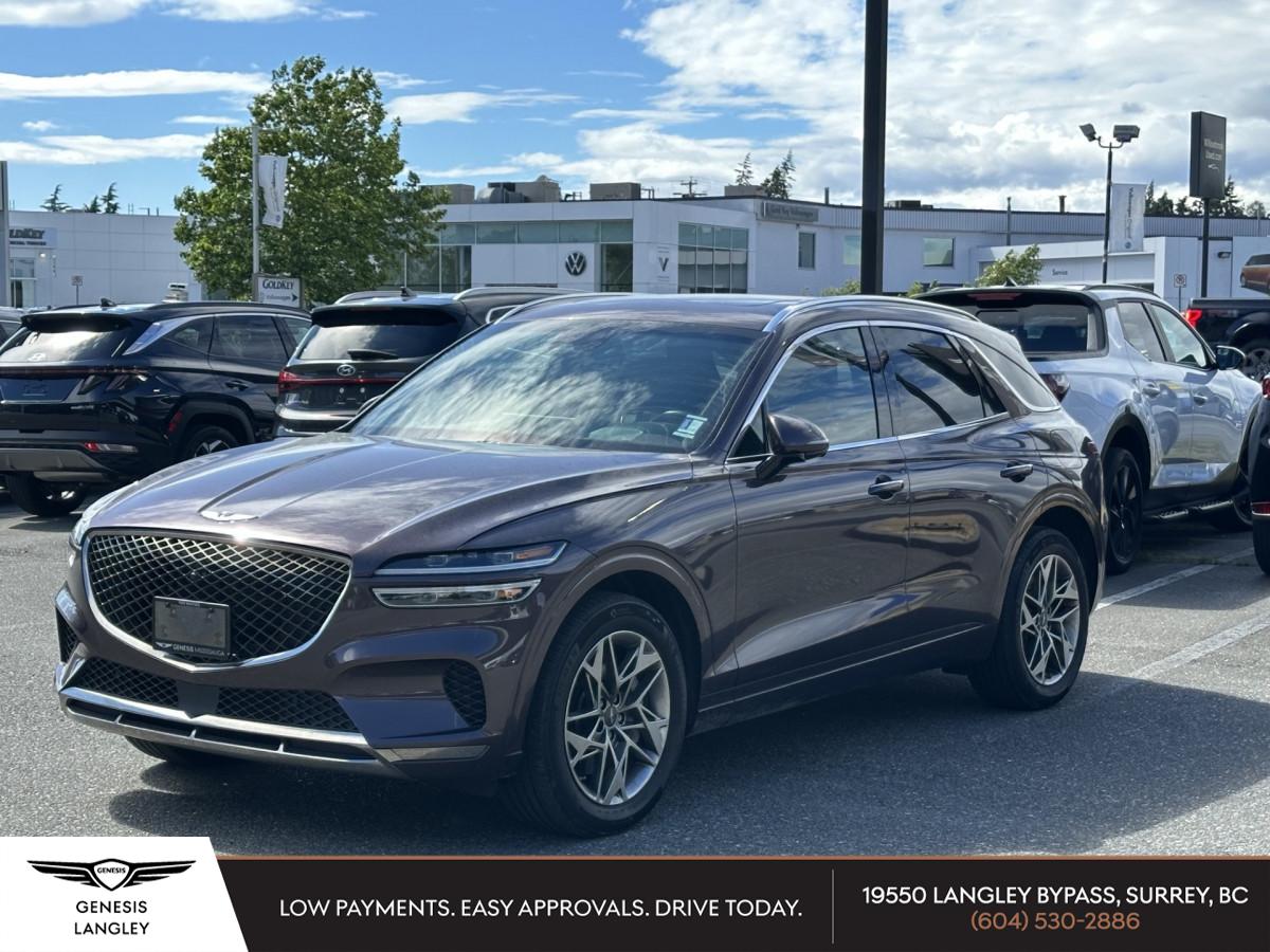 Red (Maroon) 2023 Genesis GV70 2.5T Advanced Plus AWD SUV / Crossover Automatic
