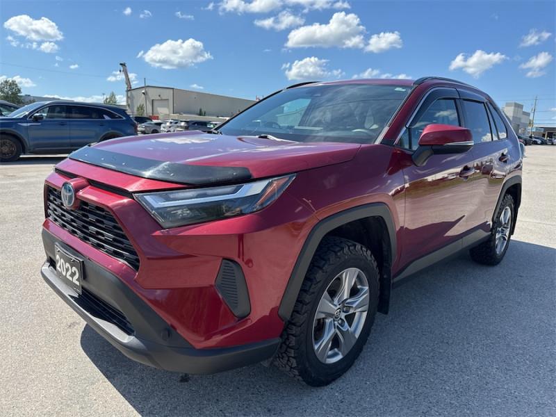 Red 2022 Toyota RAV4 Hybrid XLE AWD SUV / Crossover All-Wheel Drive Automatic