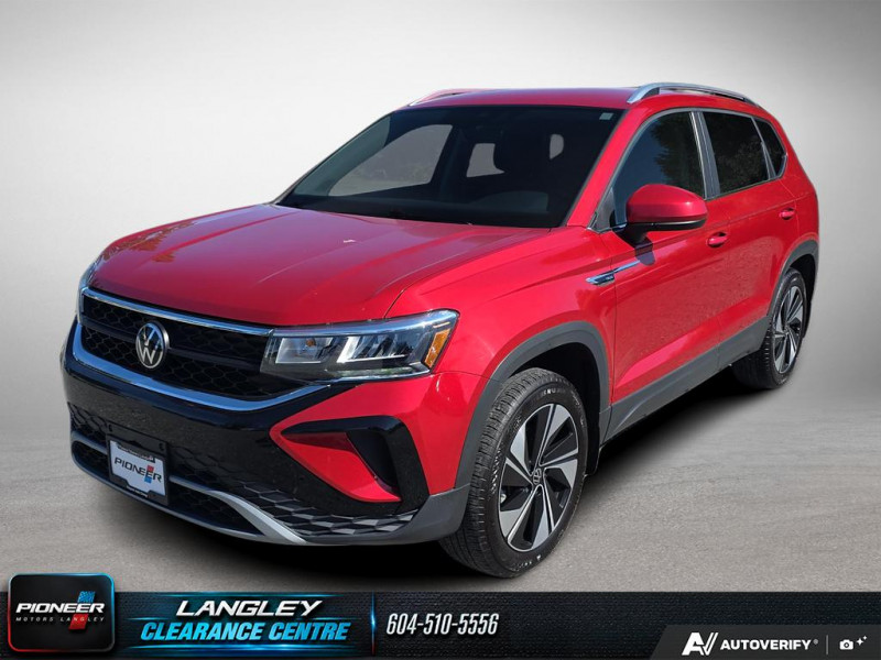 Red 2024 Volkswagen Taos SUV / Crossover Automatic