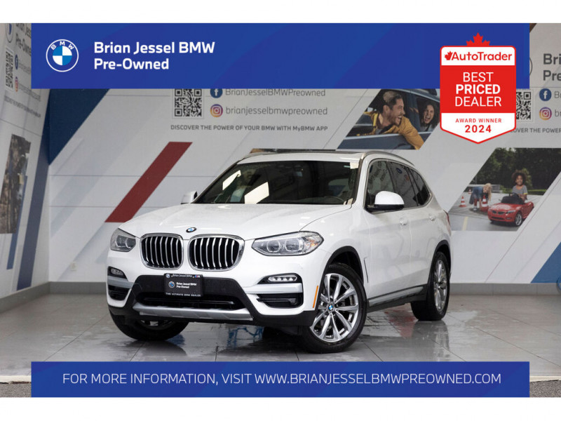 2018 BMW X3 xDrive30i AWD