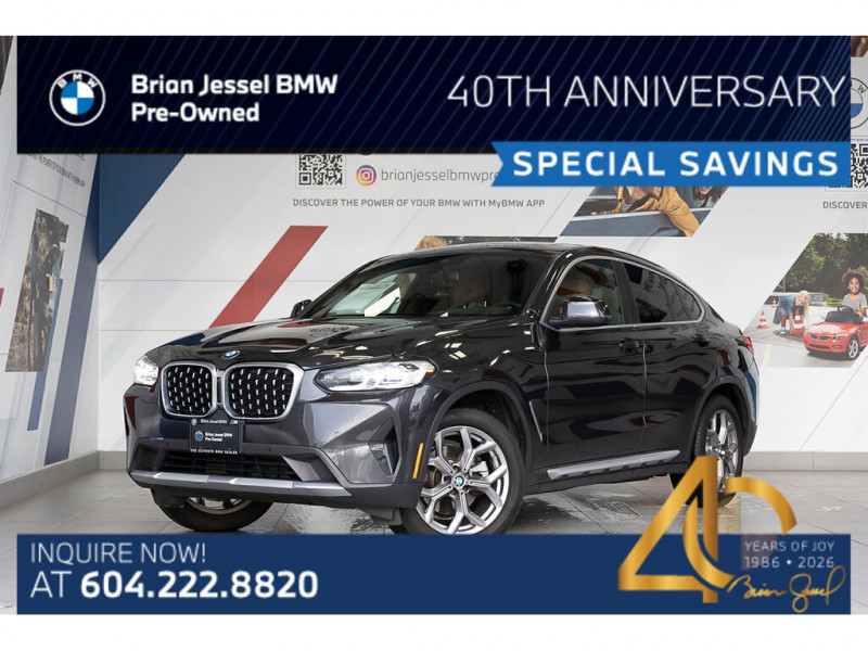 2022 BMW X4 xDrive30i AWD