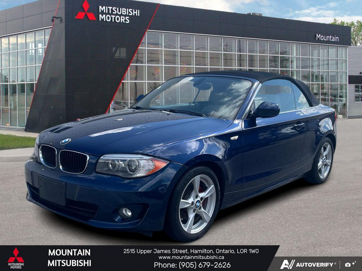 2012 BMW 1 Series 128i Convertible RWD