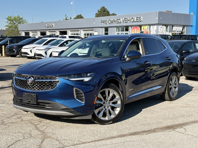 Sapphire Metallic 2023 Buick Envision Avenir AWD SUV / Crossover All-Wheel Drive Automatic