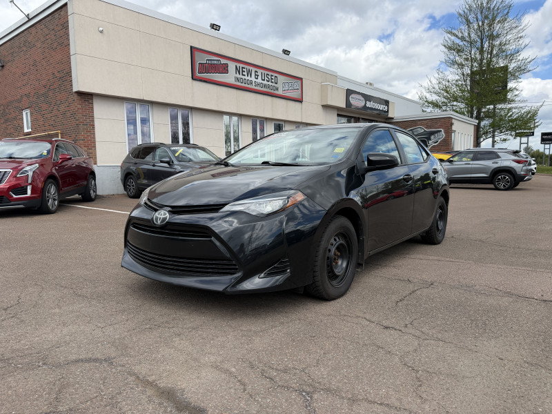 Black Sand Pearl 2018 Toyota Corolla CE Sedan Manual