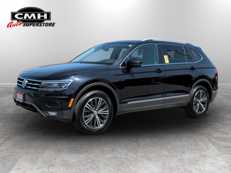 Deep Black Pearl 2020 Volkswagen Tiguan Highline 4Motion SUV / Crossover Automatic