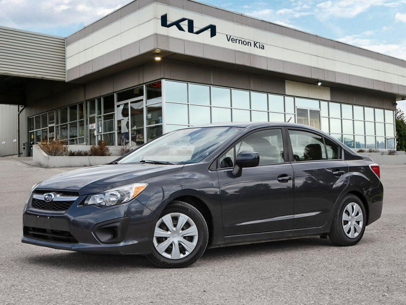 Gray 2014 Subaru Impreza 2.0i Sedan All-Wheel Drive Automatic