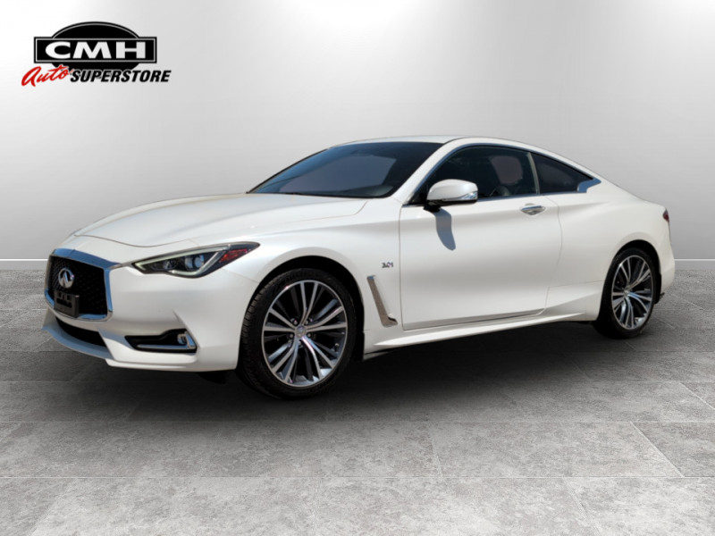 Majestic White 2017 INFINITI Q60 3.0t Premium Coupe AWD Coupe All-Wheel Drive Automatic