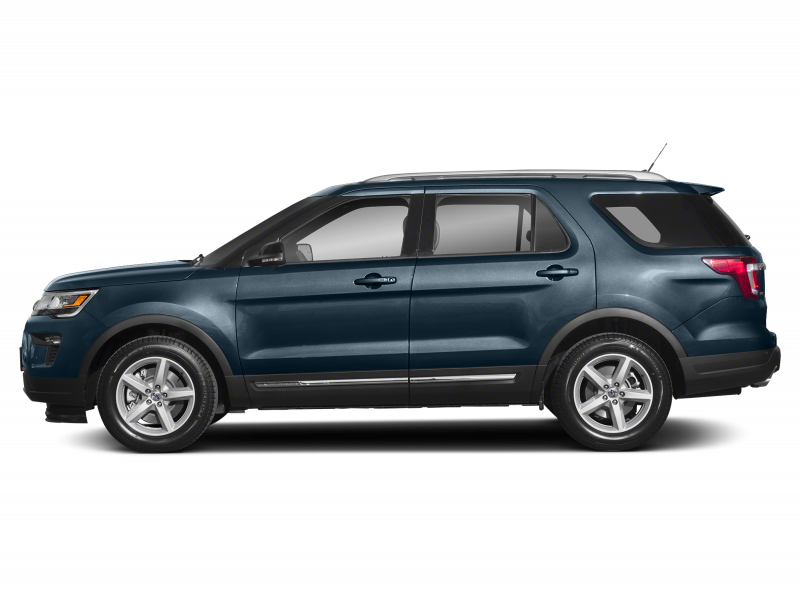 Blue 2018 Ford Explorer XLT AWD SUV / Crossover All-Wheel Drive Automatic