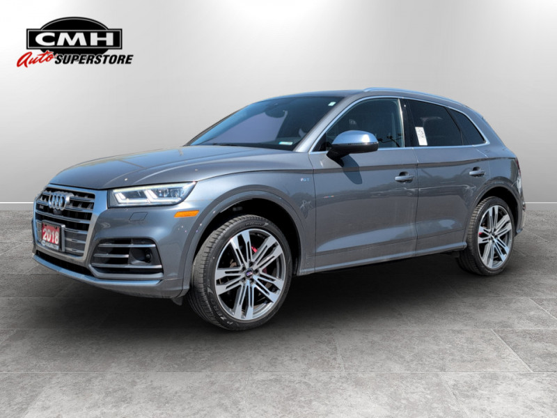 Gray 2018 Audi SQ5 3.0 TFSI quattro Technik AWD SUV / Crossover Automatic