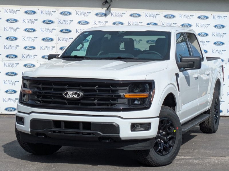 Oxford White 2026 Ford F-150 XLT SuperCrew 4WD Pickup Truck Four-Wheel Drive Automatic