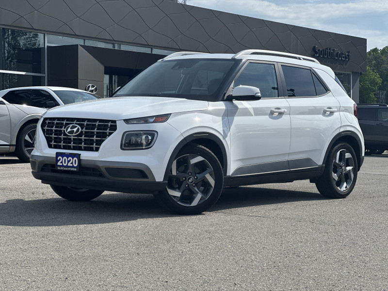 White 2020 Hyundai Venue Ultimate FWD SUV / Crossover Automatic
