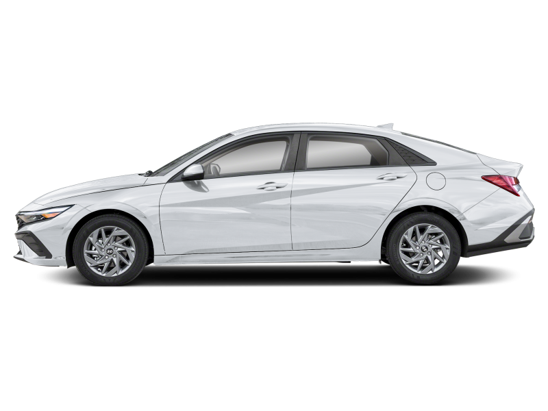 Atlas White 2025 Hyundai Elantra Preferred FWD Sedan Automatic