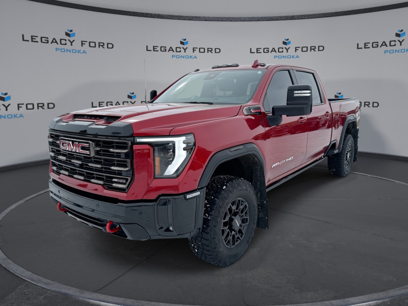 Red 2025 GMC Sierra 2500HD Pickup Truck Four-Wheel Drive Automatic