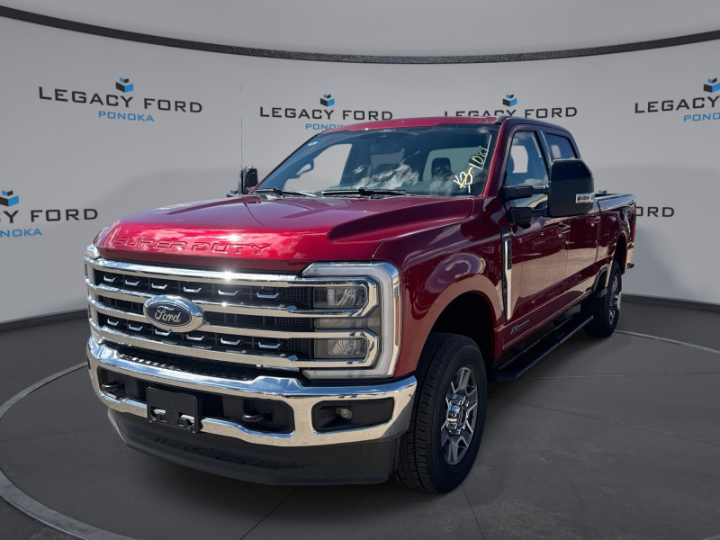 Ruby Red 2026 Ford F-350 Super Duty Pickup Truck Four-Wheel Drive Automatic