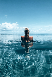 Book cover image for Written in Lake Water