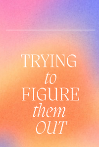 Book cover image for Trying to Figure them Out