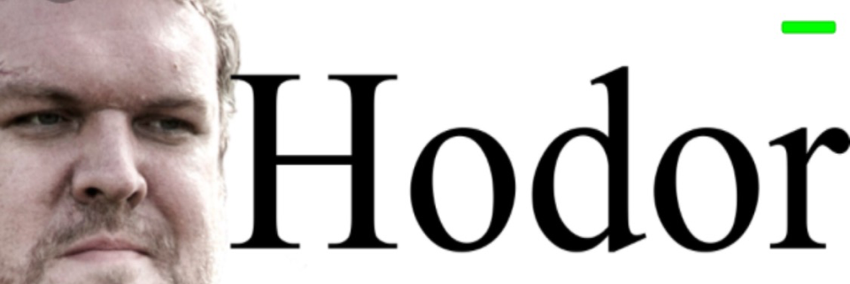 Cover image for post Hodor, by Erin