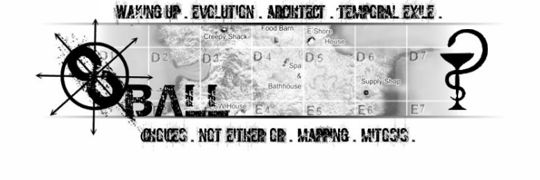 Cover image for post "8BALL Chronicles" - Book 1 "WAKING UP" - ch 1 "BLINKOVER" (opening excerpts), by another_proser