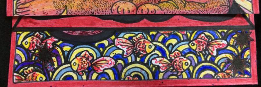 Cover image for post of art and the common goldfish, by eversly