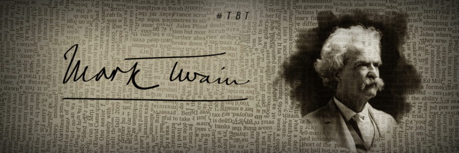 Cover image for post Throwback Thursday: Mark Twain, by Prose